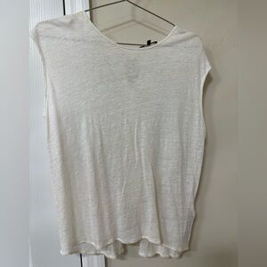 Massimo Dutti Elegant Sleeveless Top – Soft Fabric, Perfect for Layering